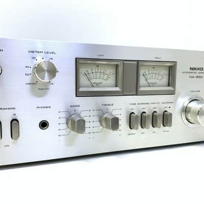 Nikko na-850 integrated amplifier 130 watts rms vintage image 1