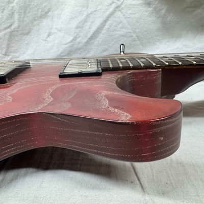 Knaggs Kenai T3 Satin Singlecut Guitar with Case 2017 - Burgundy Drift image 15