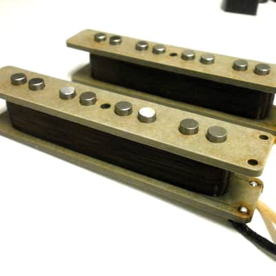 Q pickups Jazz Bass 70s set VINTAGE CORRECT 1970 - 1979 Fits Fender Jazz Bass CUSTOM SHOP Squire image 7