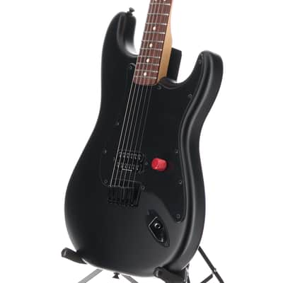 Fender TTS* Tom Delonge Stratocaster, Rosewood Fingerboard, Blackout (M6)(24168) (24168) image 4
