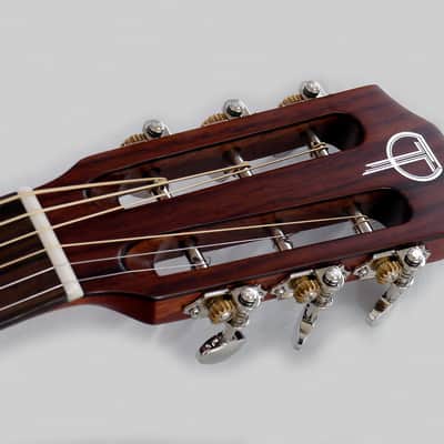 Teton STP103ENT 103 Series Parlor Body Shape African Solid Mahogany Top Mahogany Neck 6-String Acoustic-Electric Guitar image 11