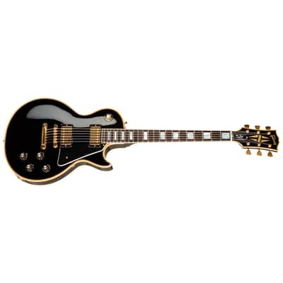1968 Les Paul Custom Reissue Gloss Ebony Gibson image 8