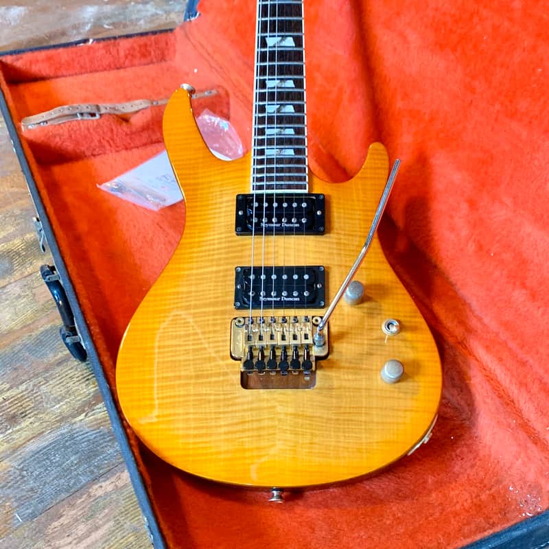 Jackson Stars NASL-160 Amber burst charvelle original | Reverb Canada