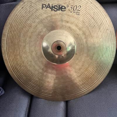 Paiste 14" 302 Hi-Hat Cymbals (Pair) 1993 - 2003 - Traditional image 3