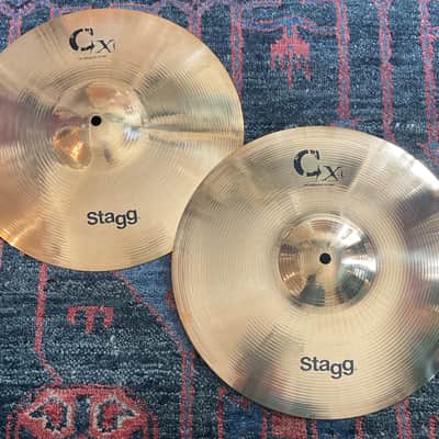 Stagg CXH 14” Medium Hi-Hat cymbals image 1
