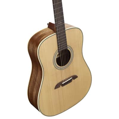 Alvarez AD60 Herringbone Dreadnought Acoustic Guitar (AD60_Herringbone) image 2
