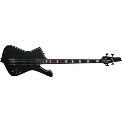 Ibanez ICB620 ICB 4-String Bass w/ Bartolini Pickups & Bag - Black Flat image 4