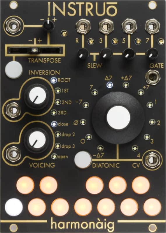 INSTRUO HARMONAIG CHORD QUANTIZER : BRAND NEW :  [DETROIT MODULAR] image 1