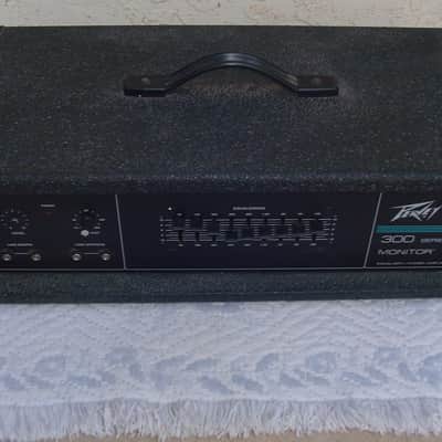 Peavey 300 series monitor amp with equalizer Black / price reduced!! image 4