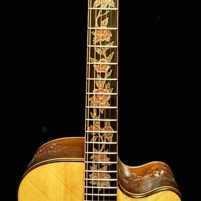 Blueberry Handmade Acoustic Guitar Dreadnought Built to Order image 7