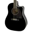 Epiphone J-45 EC Studio Solid Top Electro Acoustic - Ebony