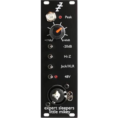 Expert Sleepers Little Mikey Preamp Eurorack Synth Module
