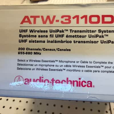 Audio-Technica ATW-3110AD 3000 Wireless System image 6