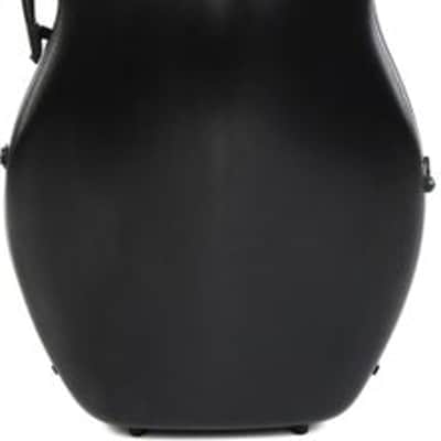 Eastman CACL30 Polycarbonate Cello Case with Wheels - 4/4 Size  Black image 3