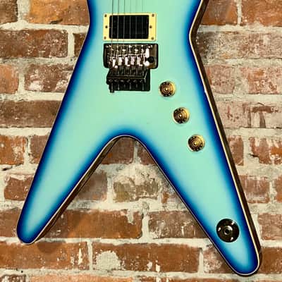 Dean ML 79 Floyd - Blue Burst, Killer Axe with Great Upgrades! Ships Fast with Original Case! image 1