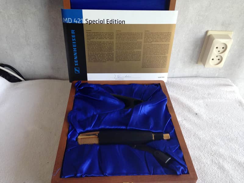 Sennheiser MD 421-SE Special Edition 90th Anniversary Cardioid Dynamic Microphone image 2