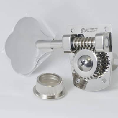 Hipshot HB7 Machine Head Tuner Nickel Treble Side image 2
