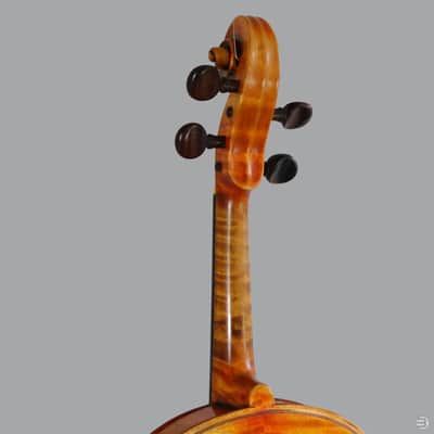 Fine Handmade Violin c.1900 – Joseph Guarnerius fecit Cremonae anno 1746 – Powerful Tone, Fully Restored image 14