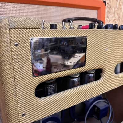 Vintage 1991 Fender Bassman 5F6-A 4x10 Tweed RI Valve Amplifier *Ex Eric Clapton* image 13