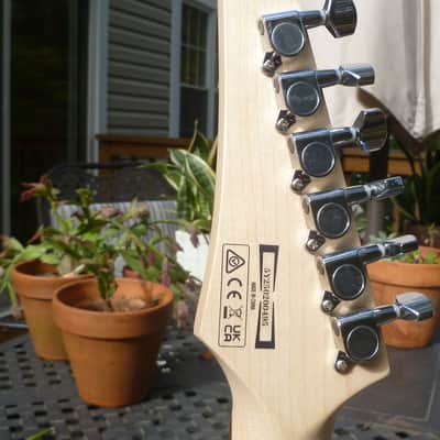 GRG131DX-BKF Gio with rosewood Fretboardack Tiger Sunburst image 6