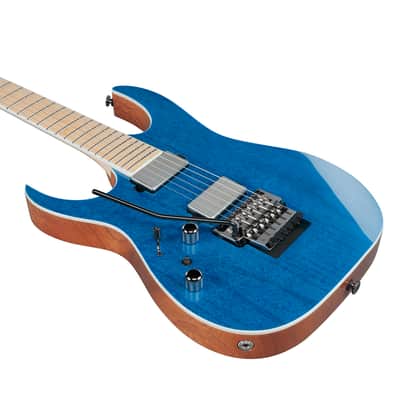 Ibanez RG Prestige Series RG5120ML Left-Handed Electric Guitar, Frozen Ocean image 6