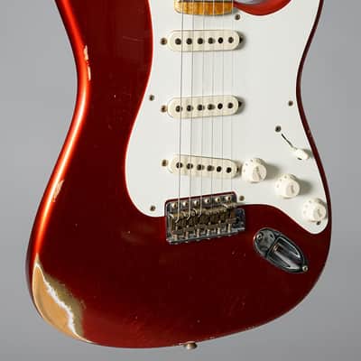 Fender Custom Shop '58 Stratocaster Relic 2023 - Faded Candy Apple Red image 2