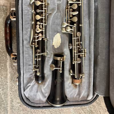 La Margue brand wood  Oboe with case. Made in France image 1