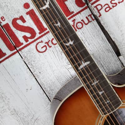 PRS Angelus SE A40E Acoustic Electric Guitar Tobacco Sunburst w Hardshell Case image 11