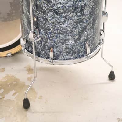 Pearl Export EXR Limited Edition 4pc Drum Kit Set - Blue Prism 22/16/13/12" image 16