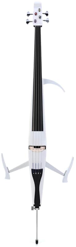 Yamaha Silent Series SVC-50 Electric Cello - Pearl White image 1