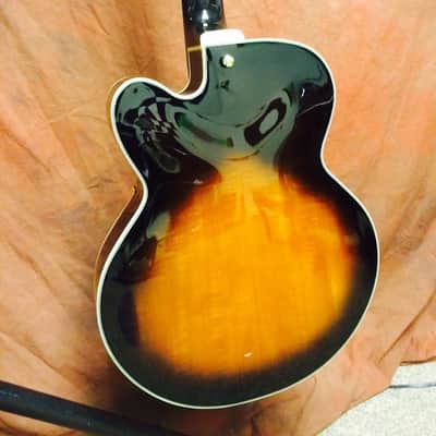Ibanez AFJ957 7-string archtop w/OHSC - Sunburst image 7