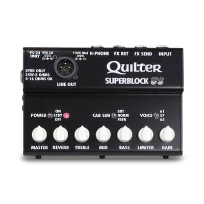 Quilter SuperBlock US 25-Watt Pedalboard Guitar Amp - Black image 2