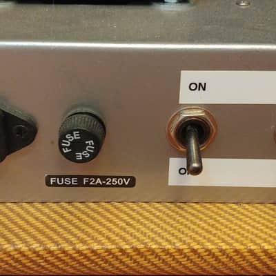 Custom Egnater Modified Fender Excelsior Lacquered Tweed Pine Cab image 4