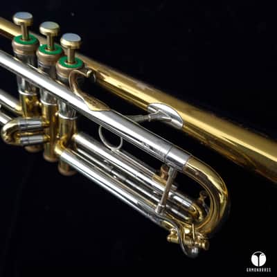 F.E. Olds & SonSuper Recording Los Angeles offset valves trumpet gamonbrass Bild 14