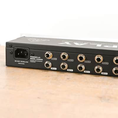 Behringer POWERPLAY HA6000 6-CH Headphone Mixing/Distribution Amplifier CG012G5 image 10