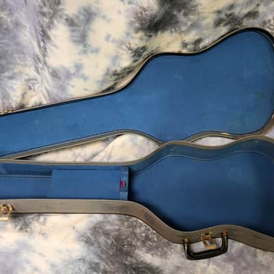 Vintage RARE 1960's Gibson Epiphone EBO Short Scale Bass Guitar Case image 10