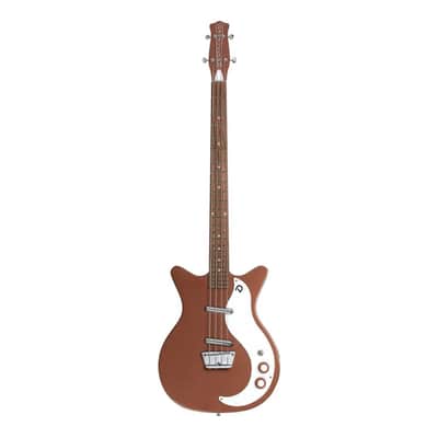 Danelectro '59DC Short-Scale Bass Guitar-Vintage Cream *USA Small Business* image 3