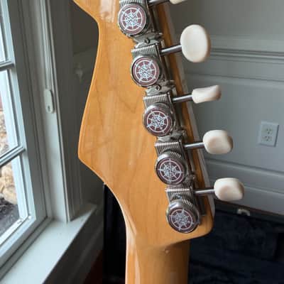 2021 Fender American Original 60s Stratocaster Rosewood - Shell Pink image 6