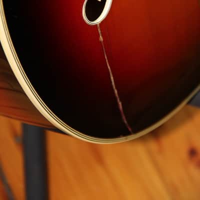 Wurlitzer 2 Pickup Jazz Guitar 1960'S Sunburst image 8