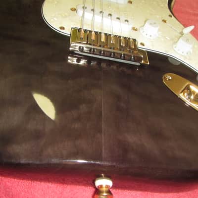 Arbor Strat style guitar 2000's? - Charcoal quilt w/Padded gig bag. image 15