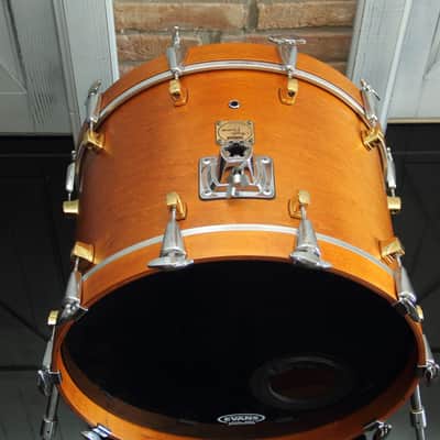 RARE Yamaha Maple Custom - natural vintage 20"x14 Bass Drum image 3