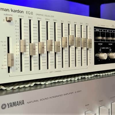 Harman Kardon EQ8 Ten Octave Graphic Equalizer Vintage || Serviced || 1980's Japan image 1