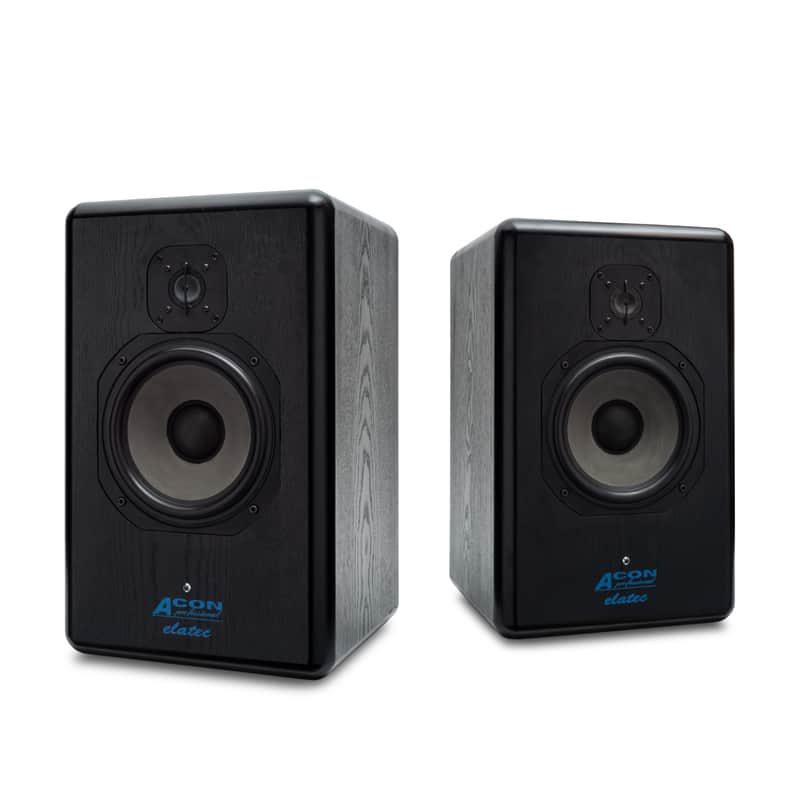 Acon 1022B 2-way Active Bi-Amp Monitor Speakers (1 pair) - used image 1