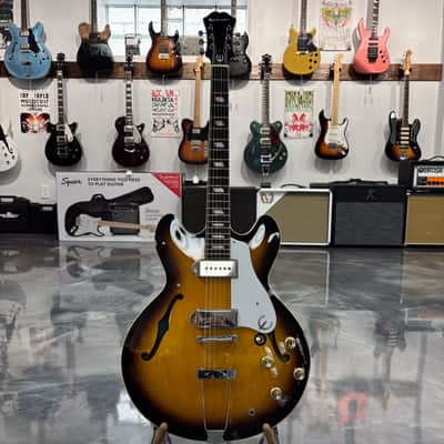 Epiphone USA Collection John Lennon Signature '65 Casino 1998 - 2000 - Vintage Sunburst w/ Case & Paperwork(Very Good)*Free Shipping* image 2
