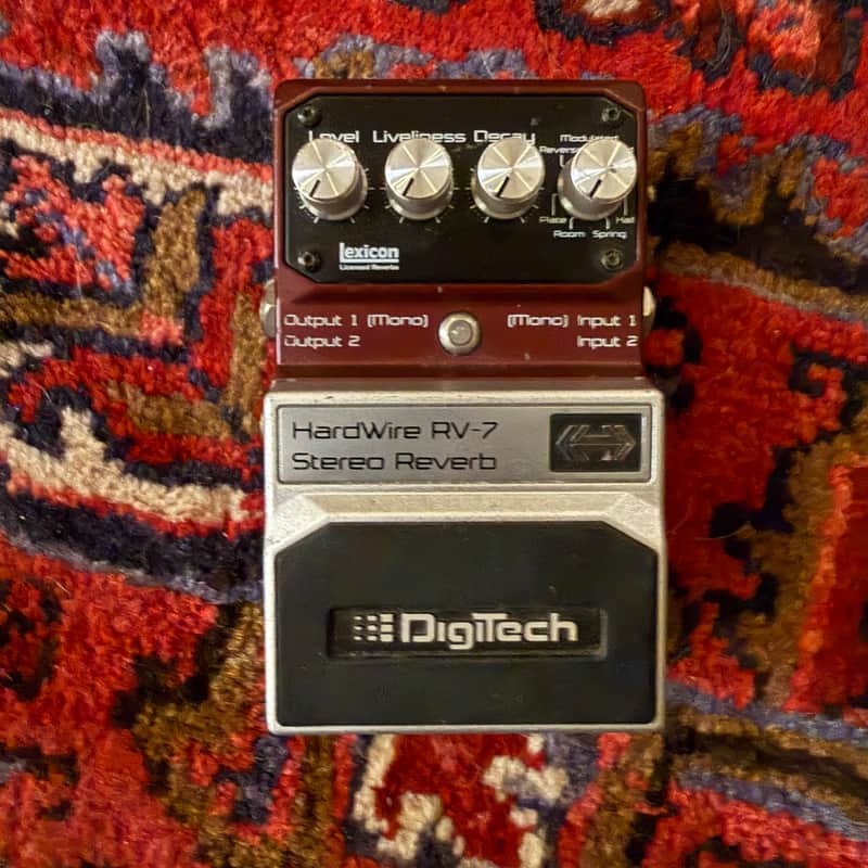 DigiTech Hardwire RV-7 Stereo Reverb