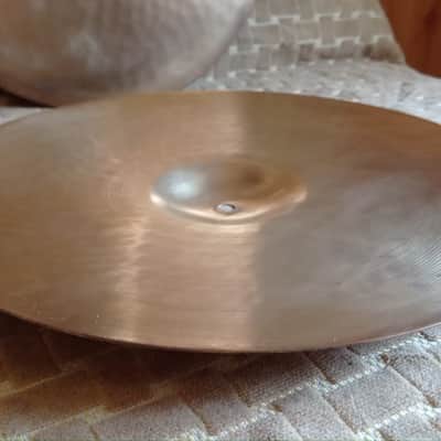 Amati Kraslice 15" Vintage Collectable Hi Hat Pair 60s-70s - Traditional image 8