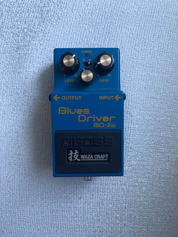 Boss BD-2W Blues Driver Waza Craft 2015 - Present - Blue