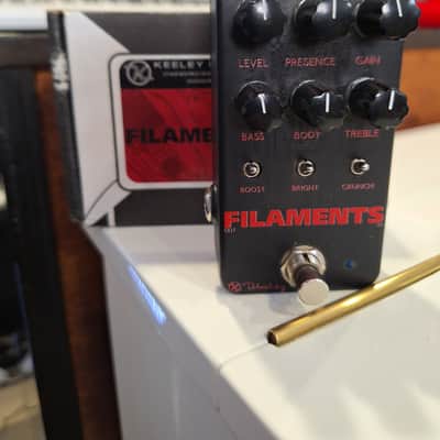 Keeley Filaments High Gain Distortion 2017 - Present - Black image 1