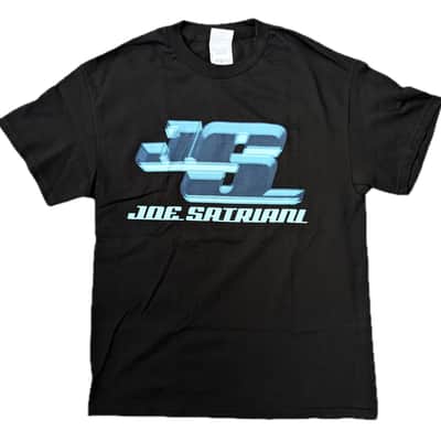 Vintage JOE SATRIANI 2002 Tour T-Shirt Men's (L) Black - 2000s Collectable, New Old Stock image 1