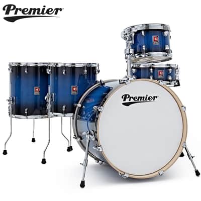 Premier Artist Series 22" 5PC Birch Drum Shell Pack Indigo Burst PAB22-5SP2INB image 1